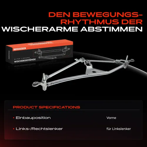 Wischergestänge vorne Frankberg 5481FB0023596 Bild Wischergestänge vorne Frankberg 5481FB0023596