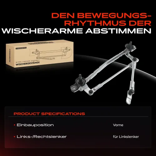 Wischergestänge vorne Frankberg 5481FB0023624 Bild Wischergestänge vorne Frankberg 5481FB0023624