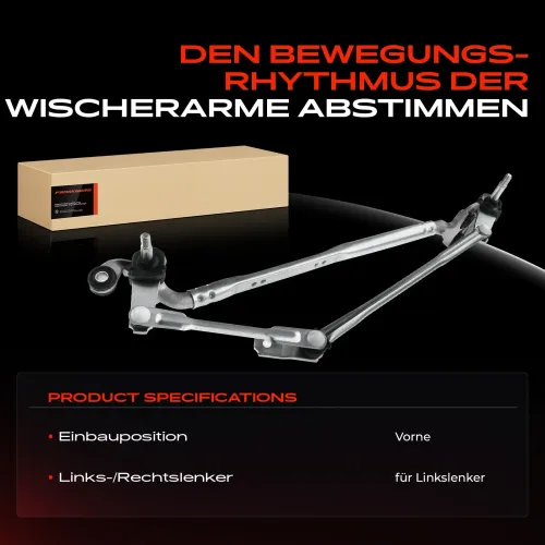 Wischergestänge vorne Frankberg 5481FB0023644 Bild Wischergestänge vorne Frankberg 5481FB0023644