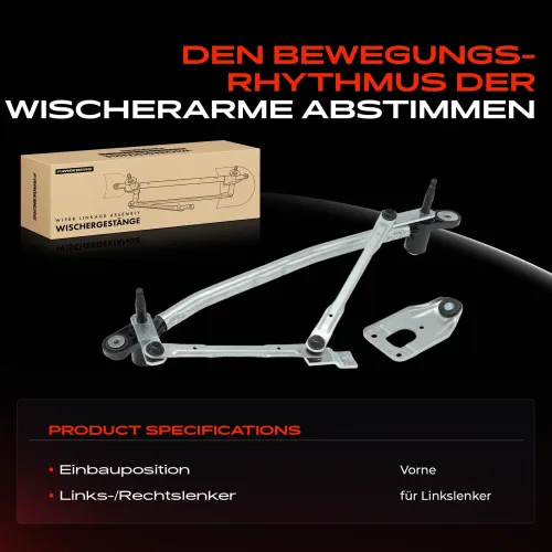 Wischergestänge vorne Frankberg 5481FB0023648 Bild Wischergestänge vorne Frankberg 5481FB0023648