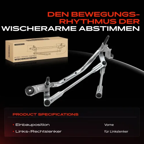 Wischergestänge vorne Frankberg 5481FB0023652 Bild Wischergestänge vorne Frankberg 5481FB0023652