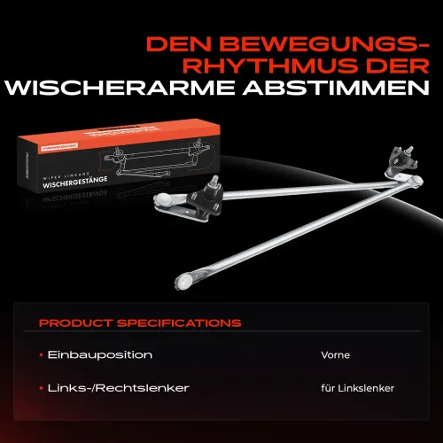 Wischergestänge vorne Frankberg 5481FB0023662 Bild Wischergestänge vorne Frankberg 5481FB0023662