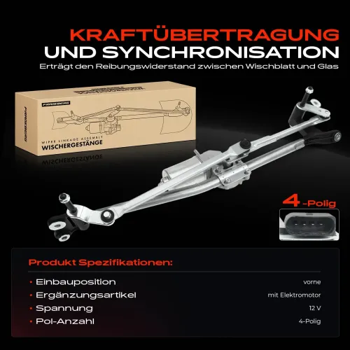Wischergestänge 12 V vorne Frankberg 5481FB0023698 Bild Wischergestänge 12 V vorne Frankberg 5481FB0023698