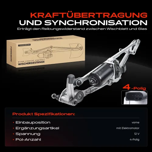 Wischergestänge 12 V vorne Frankberg 5481FB0023700 Bild Wischergestänge 12 V vorne Frankberg 5481FB0023700