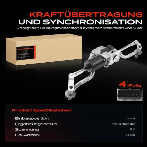 Wischergestänge 12 V vorne Frankberg 5481FB0023701 Bild Wischergestänge 12 V vorne Frankberg 5481FB0023701
