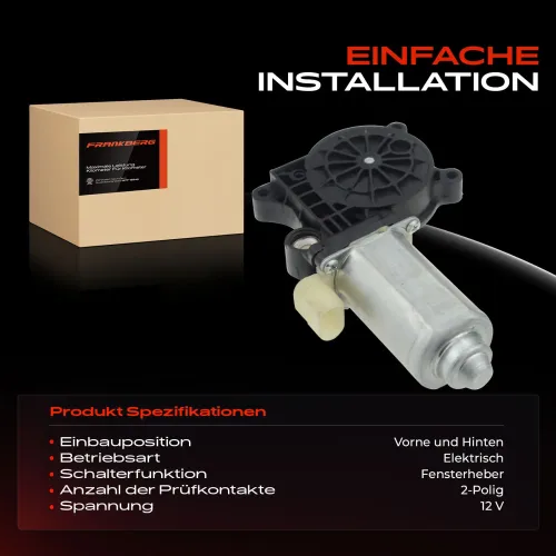 Elektromotor, Fensterheber Frankberg 5481FB0023710 Bild Elektromotor, Fensterheber Frankberg 5481FB0023710