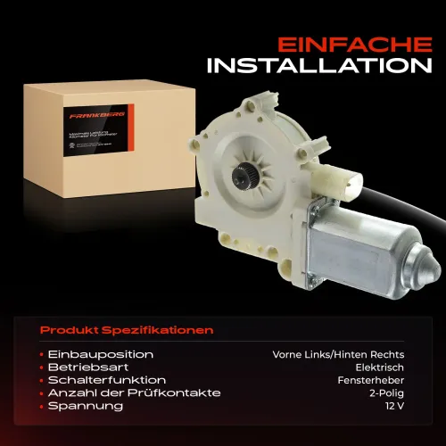 Elektromotor, Fensterheber Frankberg 5481FB0023714 Bild Elektromotor, Fensterheber Frankberg 5481FB0023714