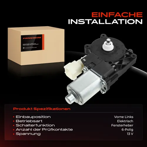 Elektromotor, Fensterheber Frankberg 5481FB0023717 Bild Elektromotor, Fensterheber Frankberg 5481FB0023717