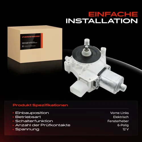 Elektromotor, Fensterheber Frankberg 5481FB0023723 Bild Elektromotor, Fensterheber Frankberg 5481FB0023723