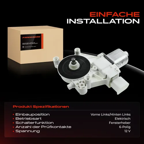 Elektromotor, Fensterheber Frankberg 5481FB0023725 Bild Elektromotor, Fensterheber Frankberg 5481FB0023725