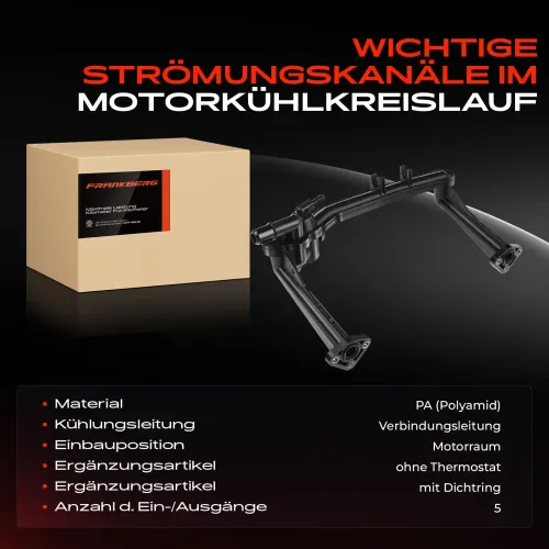 Kühlmittelrohrleitung Frankberg 5481FB0023736 Bild Kühlmittelrohrleitung Frankberg 5481FB0023736