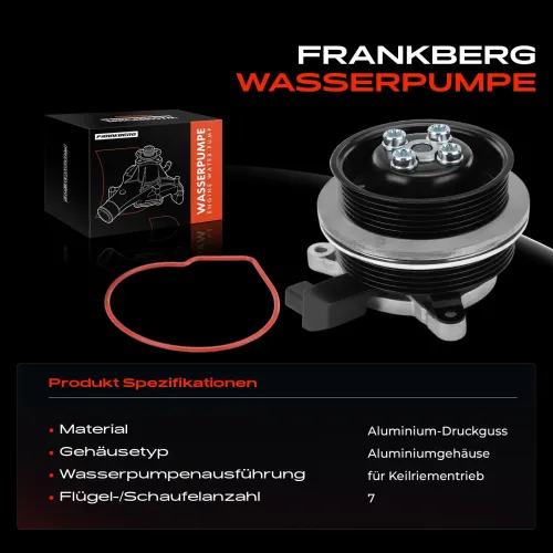 Wasserpumpe, Motorkühlung Frankberg 5481FB0023754 Bild Wasserpumpe, Motorkühlung Frankberg 5481FB0023754