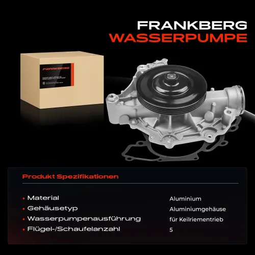 Wasserpumpe, Motorkühlung Frankberg 5481FB0023763 Bild Wasserpumpe, Motorkühlung Frankberg 5481FB0023763