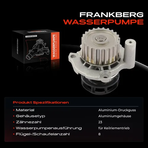 Wasserpumpe, Motorkühlung Frankberg 5481FB0023803 Bild Wasserpumpe, Motorkühlung Frankberg 5481FB0023803