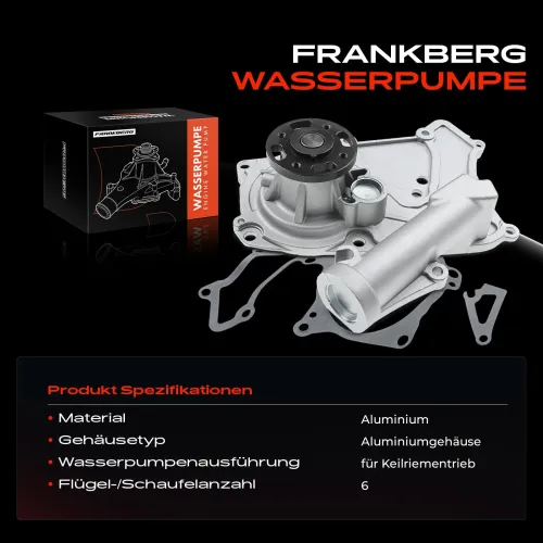 Wasserpumpe, Motorkühlung Frankberg 5481FB0023805 Bild Wasserpumpe, Motorkühlung Frankberg 5481FB0023805