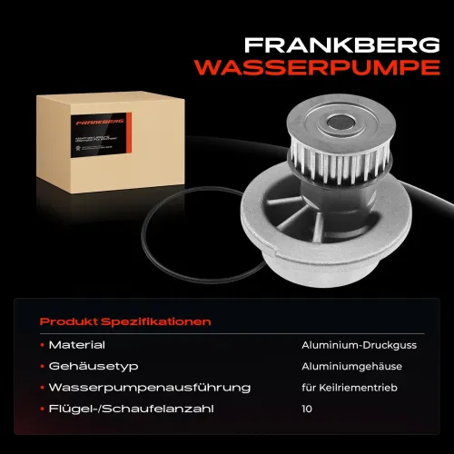 Wasserpumpe, Motorkühlung Frankberg 5481FB0023841 Bild Wasserpumpe, Motorkühlung Frankberg 5481FB0023841