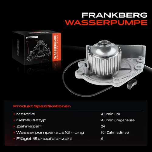 Wasserpumpe, Motorkühlung Frankberg 5481FB0023877 Bild Wasserpumpe, Motorkühlung Frankberg 5481FB0023877