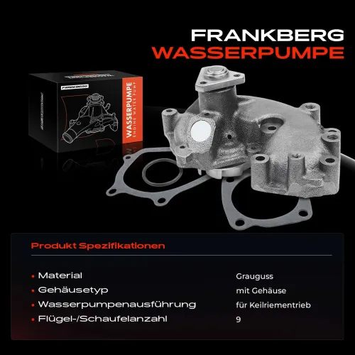 Wasserpumpe, Motorkühlung Frankberg 5481FB0023907 Bild Wasserpumpe, Motorkühlung Frankberg 5481FB0023907