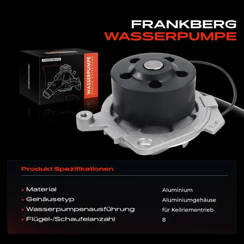 Wasserpumpe, Motorkühlung Frankberg 5481FB0023909 Bild Wasserpumpe, Motorkühlung Frankberg 5481FB0023909