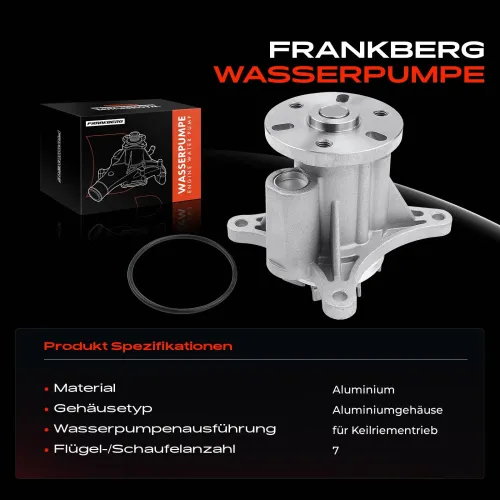 Wasserpumpe, Motorkühlung Frankberg 5481FB0023927 Bild Wasserpumpe, Motorkühlung Frankberg 5481FB0023927