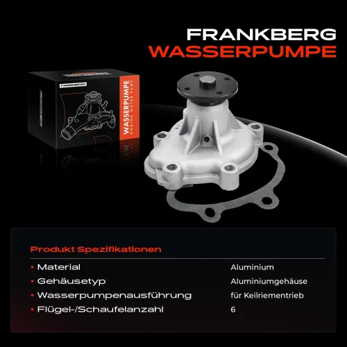 Wasserpumpe, Motorkühlung Frankberg 5481FB0023945 Bild Wasserpumpe, Motorkühlung Frankberg 5481FB0023945