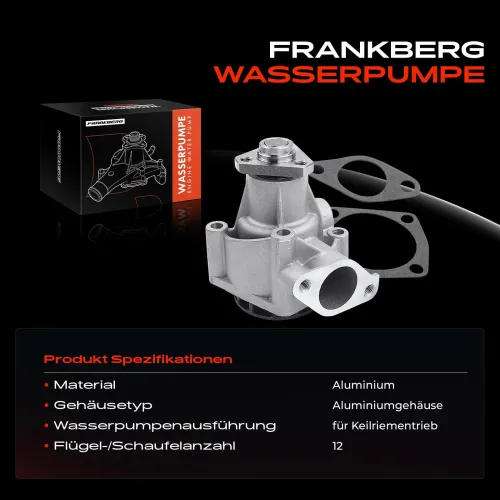 Wasserpumpe, Motorkühlung Frankberg 5481FB0023956 Bild Wasserpumpe, Motorkühlung Frankberg 5481FB0023956