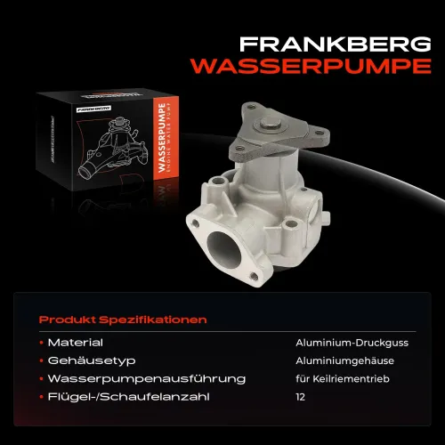 Wasserpumpe, Motorkühlung Frankberg 5481FB0023957 Bild Wasserpumpe, Motorkühlung Frankberg 5481FB0023957