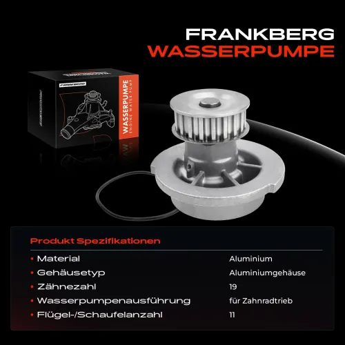 Wasserpumpe, Motorkühlung Frankberg 5481FB0023960 Bild Wasserpumpe, Motorkühlung Frankberg 5481FB0023960