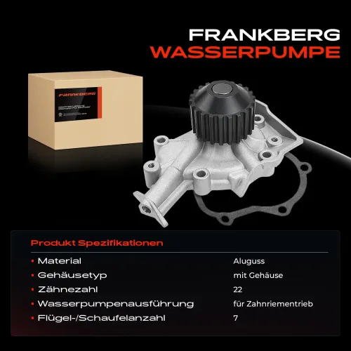 Wasserpumpe, Motorkühlung Frankberg 5481FB0023981 Bild Wasserpumpe, Motorkühlung Frankberg 5481FB0023981