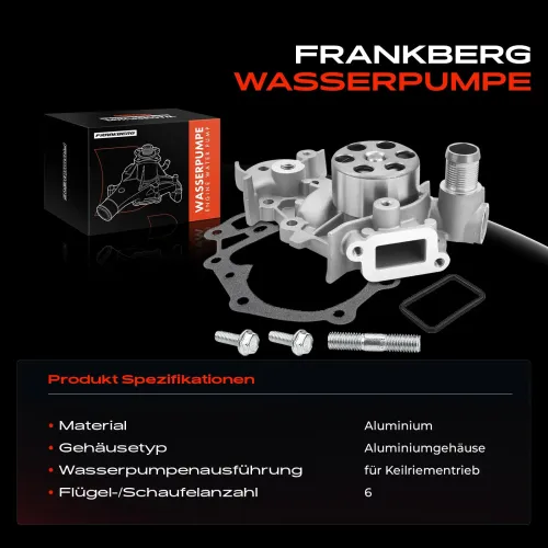 Wasserpumpe, Motorkühlung Frankberg 5481FB0023987 Bild Wasserpumpe, Motorkühlung Frankberg 5481FB0023987