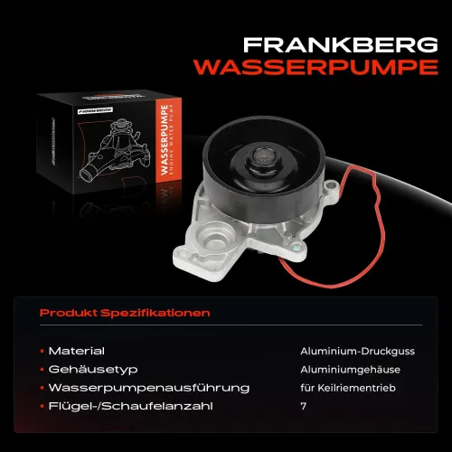 Wasserpumpe, Motorkühlung Frankberg 5481FB0024027 Bild Wasserpumpe, Motorkühlung Frankberg 5481FB0024027
