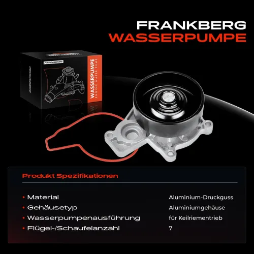 Wasserpumpe, Motorkühlung Frankberg 5481FB0024028 Bild Wasserpumpe, Motorkühlung Frankberg 5481FB0024028