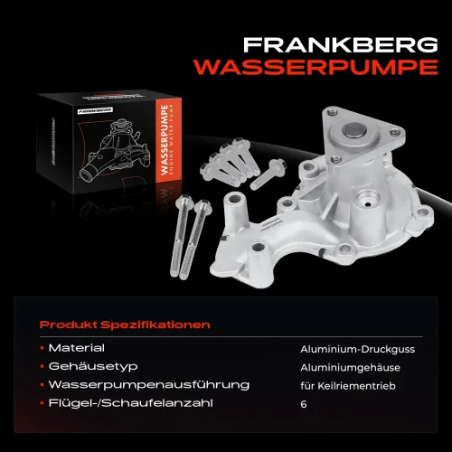 Wasserpumpe, Motorkühlung Frankberg 5481FB0024030 Bild Wasserpumpe, Motorkühlung Frankberg 5481FB0024030