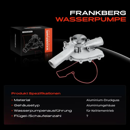 Wasserpumpe, Motorkühlung Frankberg 5481FB0024047 Bild Wasserpumpe, Motorkühlung Frankberg 5481FB0024047