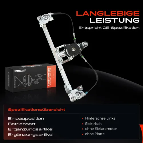 Fensterheber hinten links Frankberg 5481FB0024084 Bild Fensterheber hinten links Frankberg 5481FB0024084