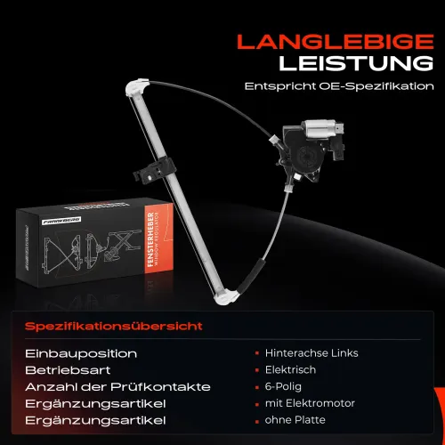 Fensterheber hinten links Frankberg 5481FB0024102 Bild Fensterheber hinten links Frankberg 5481FB0024102