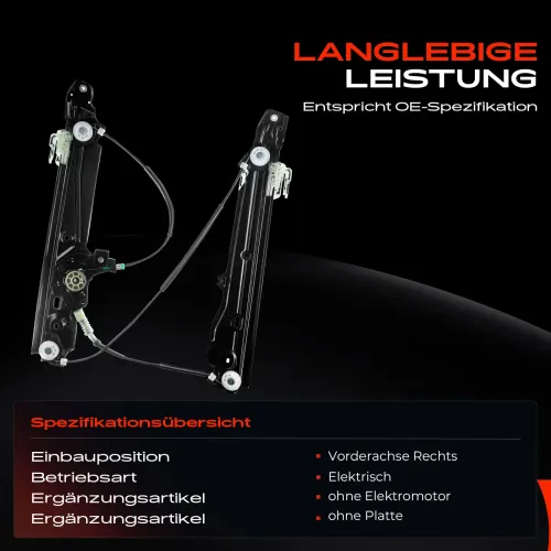 Fensterheber vorne rechts Frankberg 5481FB0024122 Bild Fensterheber vorne rechts Frankberg 5481FB0024122