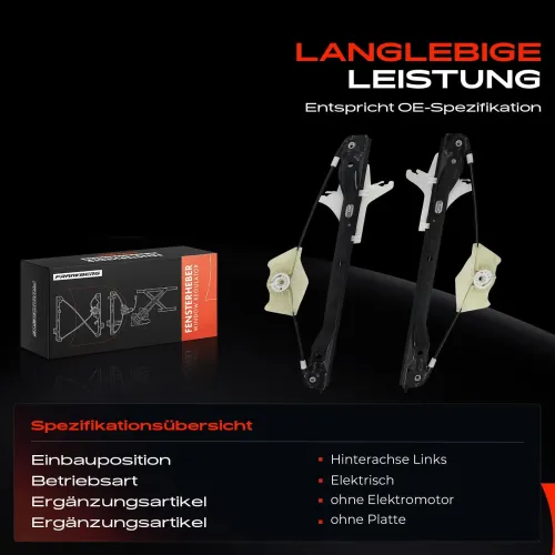 Fensterheber hinten links Frankberg 5481FB0024138 Bild Fensterheber hinten links Frankberg 5481FB0024138