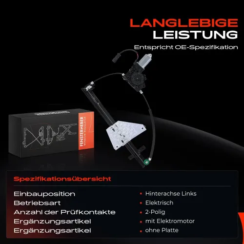 Fensterheber hinten links Frankberg 5481FB0024182 Bild Fensterheber hinten links Frankberg 5481FB0024182