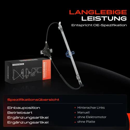 Fensterheber hinten links Frankberg 5481FB0024225 Bild Fensterheber hinten links Frankberg 5481FB0024225