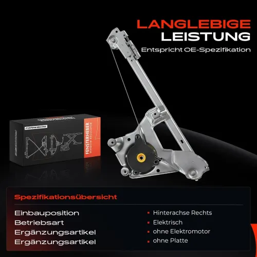 Fensterheber hinten rechts Frankberg 5481FB0024251 Bild Fensterheber hinten rechts Frankberg 5481FB0024251