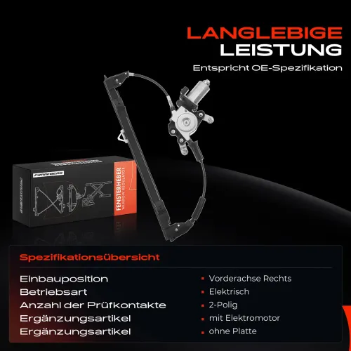 Fensterheber vorne rechts Frankberg 5481FB0024283 Bild Fensterheber vorne rechts Frankberg 5481FB0024283
