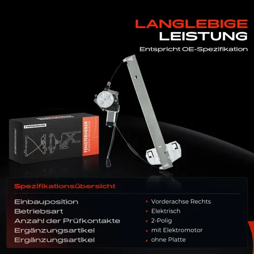 Fensterheber vorne rechts Frankberg 5481FB0024312 Bild Fensterheber vorne rechts Frankberg 5481FB0024312