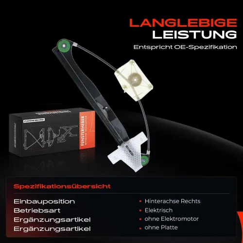 Fensterheber hinten rechts Frankberg 5481FB0024344 Bild Fensterheber hinten rechts Frankberg 5481FB0024344