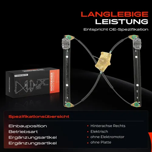 Fensterheber hinten rechts Frankberg 5481FB0024377 Bild Fensterheber hinten rechts Frankberg 5481FB0024377