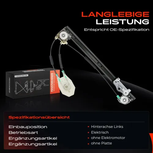 Fensterheber hinten links Frankberg 5481FB0024545 Bild Fensterheber hinten links Frankberg 5481FB0024545