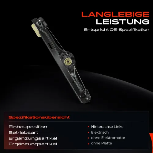 Fensterheber hinten links Frankberg 5481FB0024572 Bild Fensterheber hinten links Frankberg 5481FB0024572