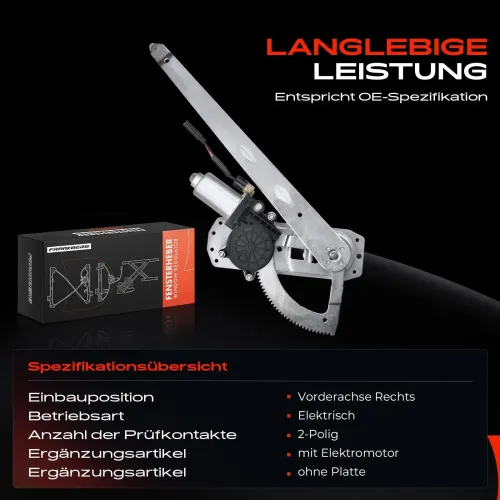 Fensterheber vorne rechts Frankberg 5481FB0024621 Bild Fensterheber vorne rechts Frankberg 5481FB0024621