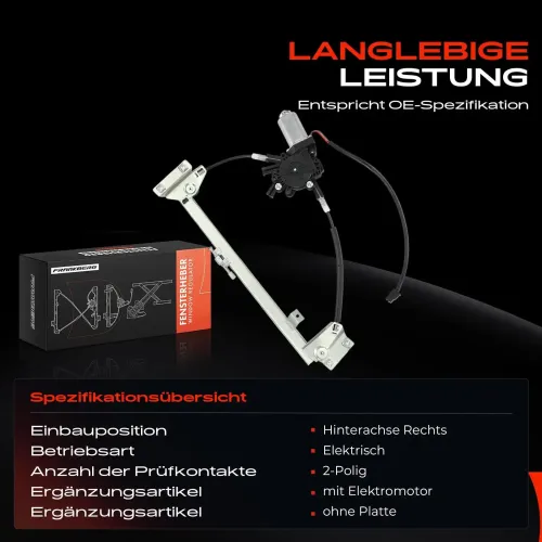 Fensterheber hinten rechts Frankberg 5481FB0024634 Bild Fensterheber hinten rechts Frankberg 5481FB0024634