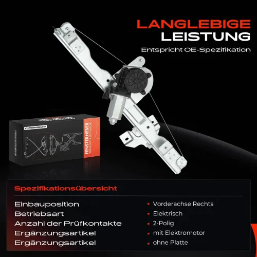 Fensterheber vorne rechts Frankberg 5481FB0024643 Bild Fensterheber vorne rechts Frankberg 5481FB0024643